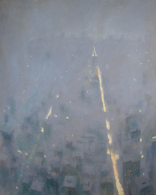 Evening Rain, Manhattan