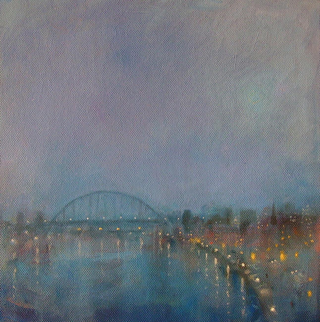 Nightfall on the Quayside