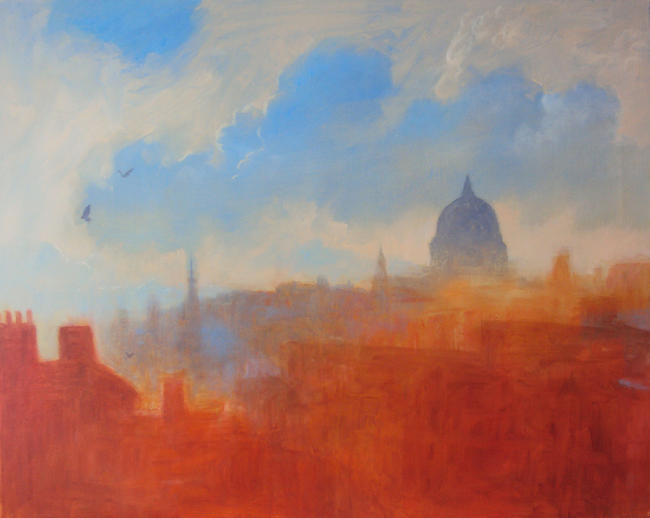View Across Rooftops, St Pauls
