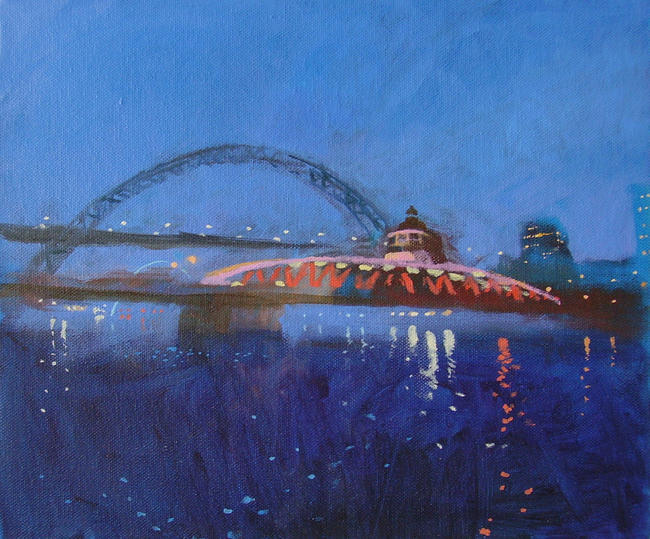 Winter Evening on the Tyne
