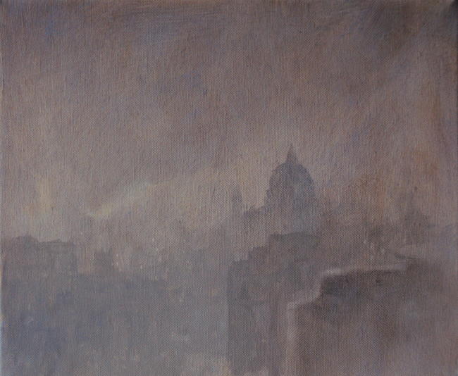 St Paul's In The Rain