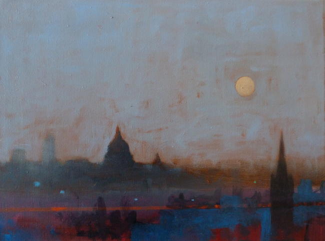 October Night Over The City