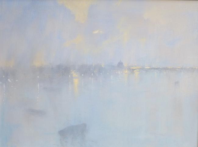 October Evening On The Thames