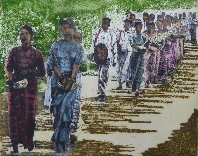 Shinbyu Procession, Inwa