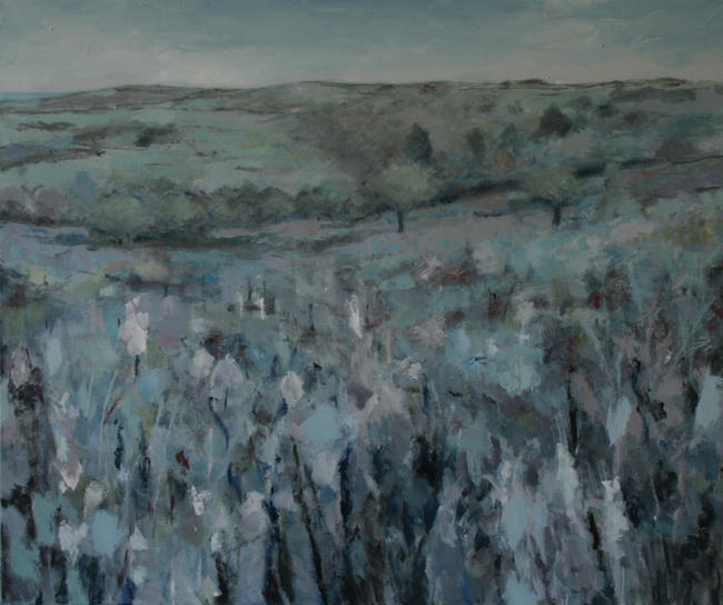 Blue landscape