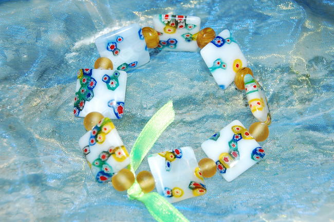Glass Bracelet Summer Breeze