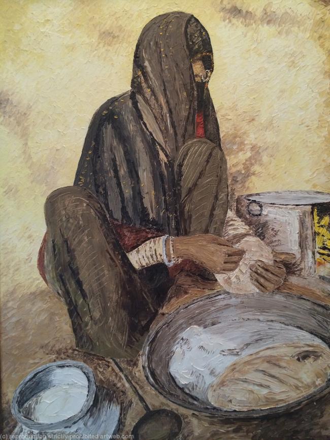 Rural punjabi woman