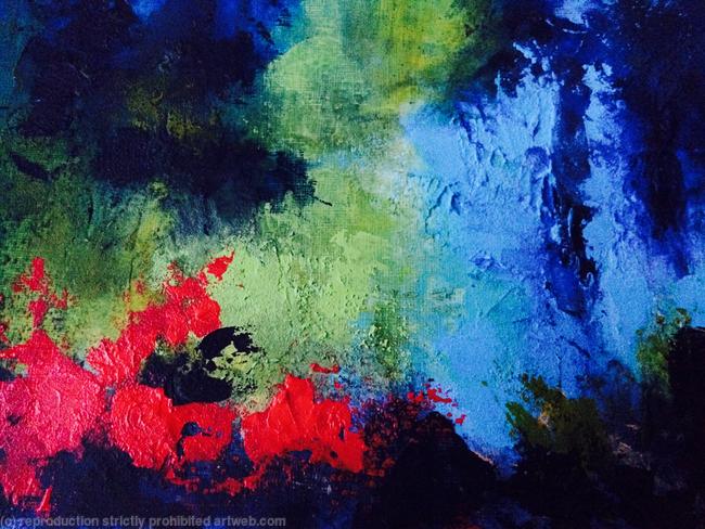 Blue abstract
