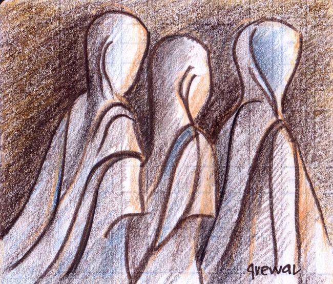 Figurative abstract Africa