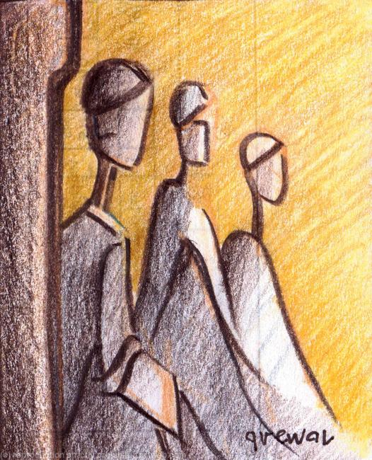 Figurative abstracts Africa