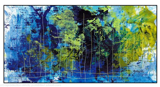 Blue abstract 1