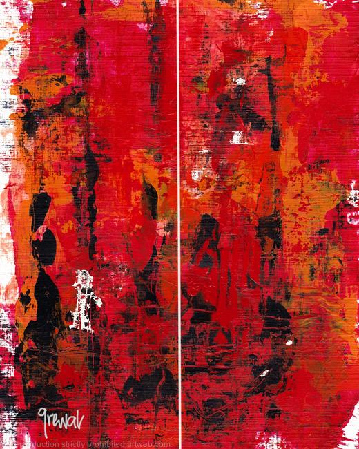 Red abstract