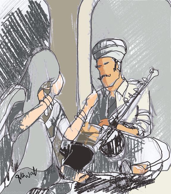 India painting