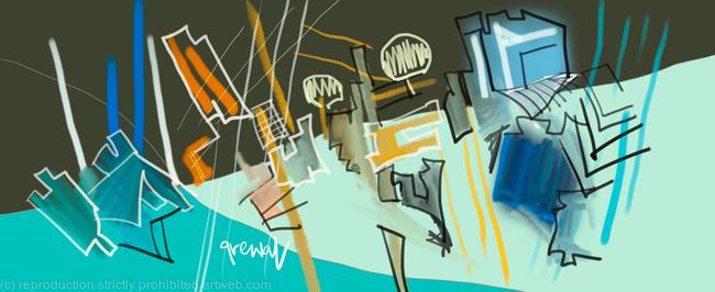 Abstractart by Sukhpal Grewal