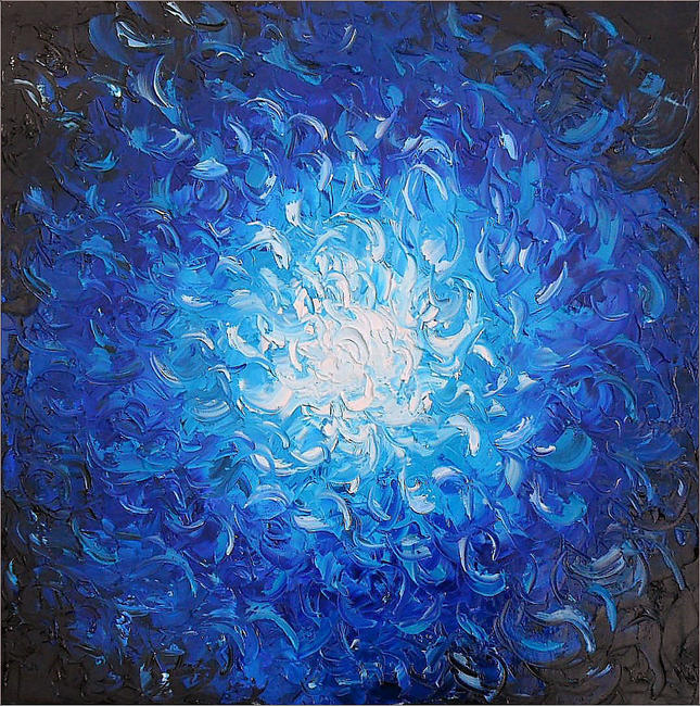 blue abstract I