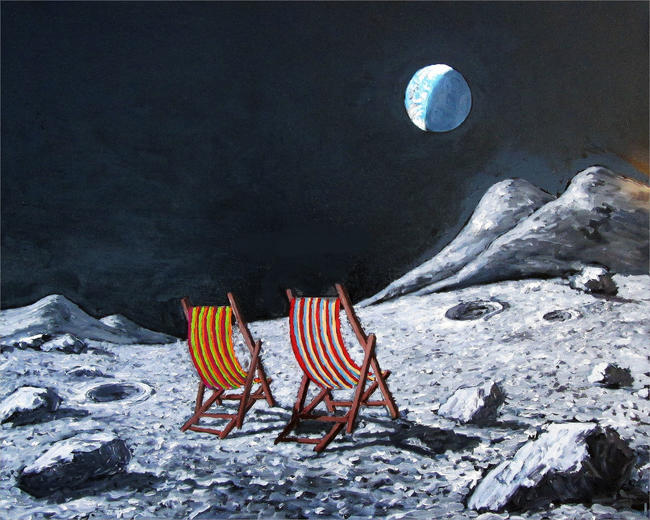 moon2: waxing crescent: deckchairs