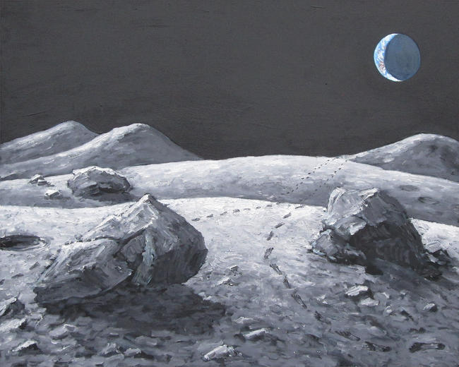 moon5: waning crescent: footsteps