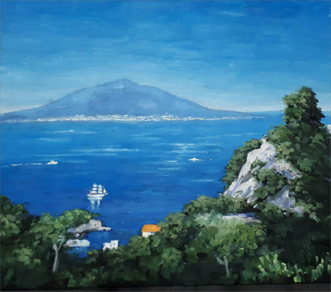 isle of capri from sorrento