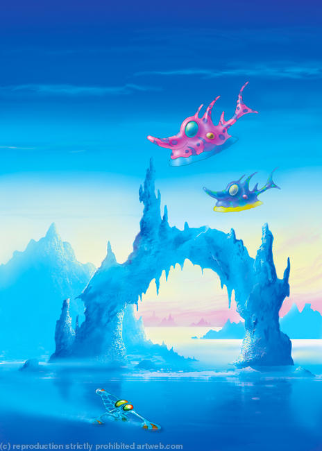 Flying through Iskanorp