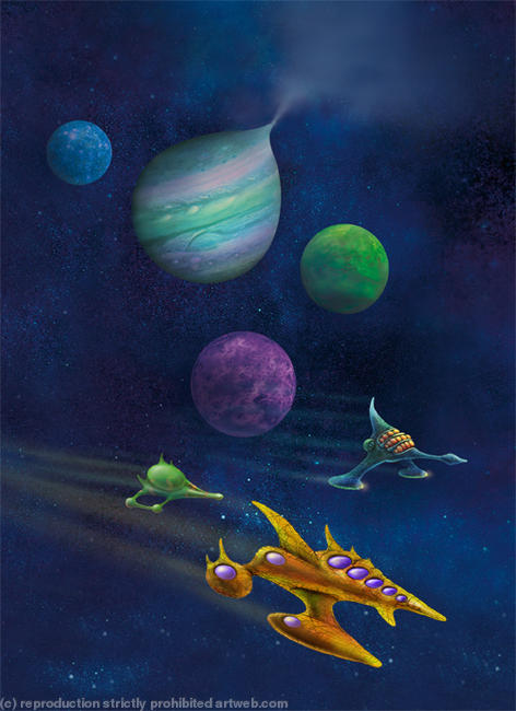 Near planet Breggnish Kloob