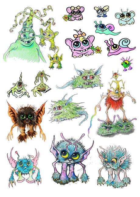 Moon Aliens Concepts 2