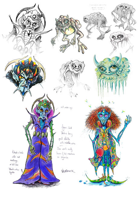 Moon Aliens Concepts 7