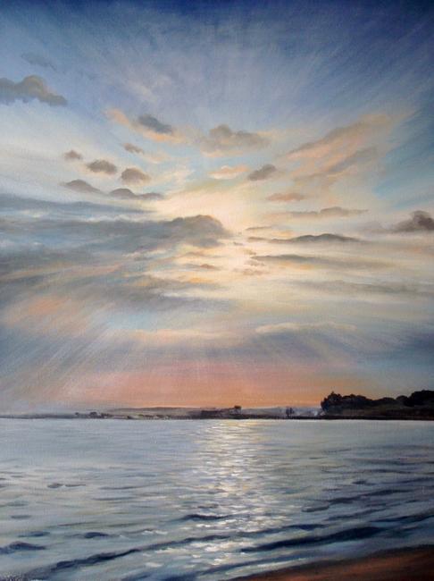 Sun Rays Poole Harbour