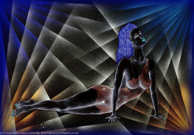 Blue Nude.