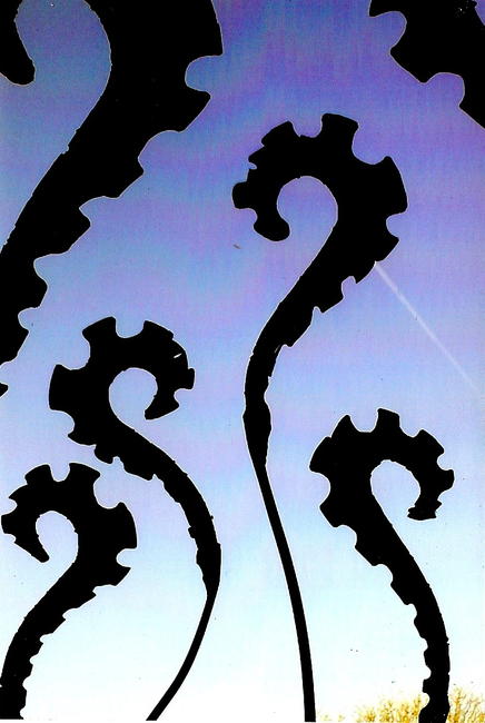 Seahorse Plant Sculpture
