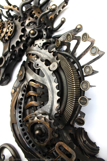 Steampunk Seahorse