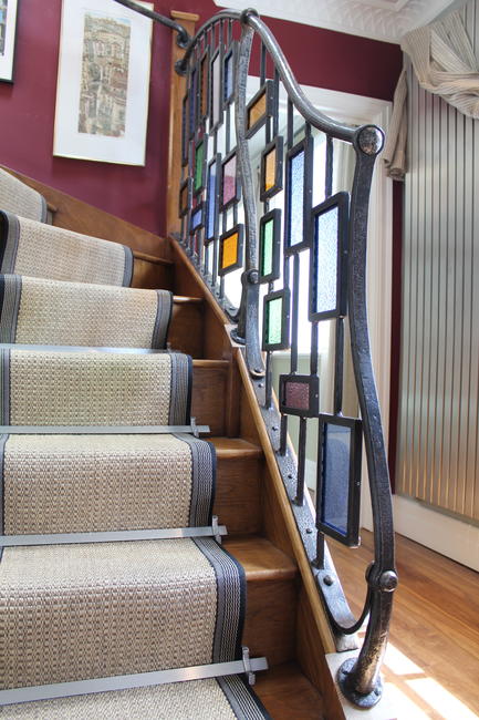 Deco Nouveau banister railings