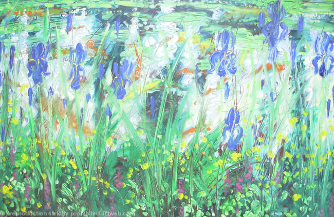 Pond 3 with fish