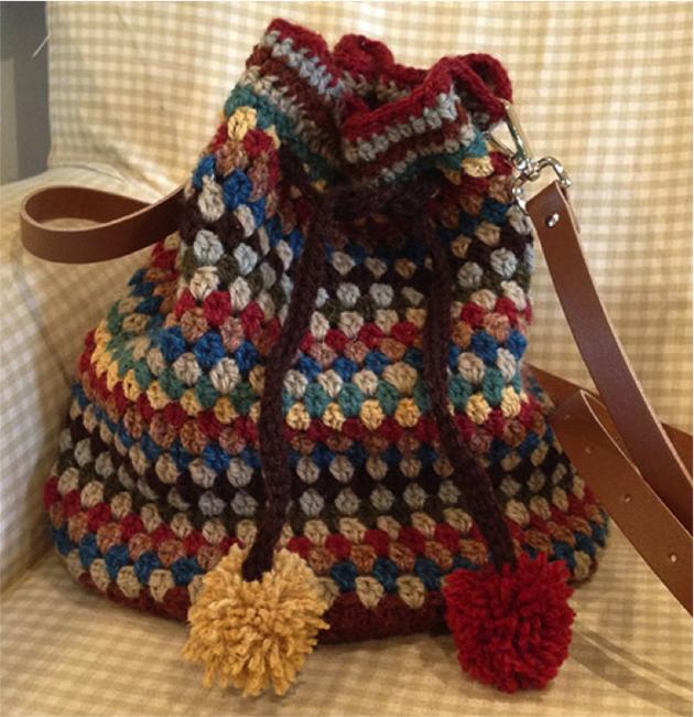 crochet slouch bag february workshop 2016