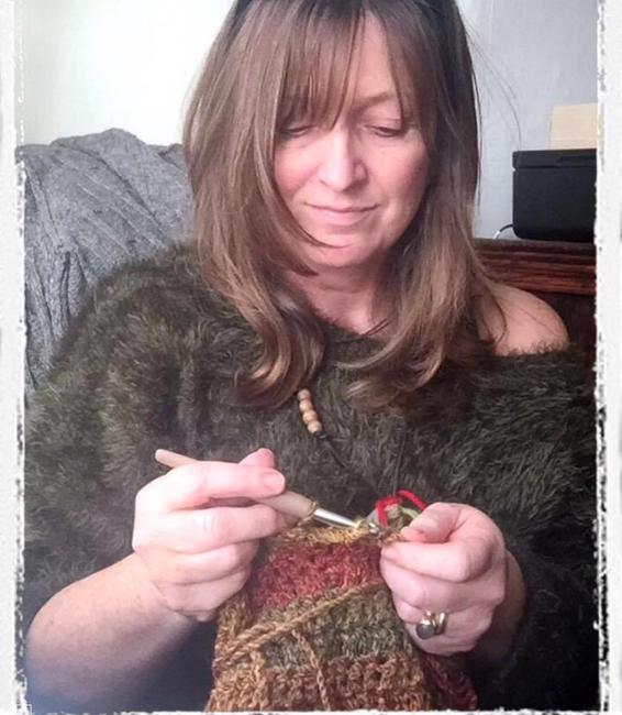 michelle pilkington: crochet drawstring bag workshop