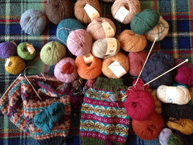 fairisle cuffs workshop july 2016