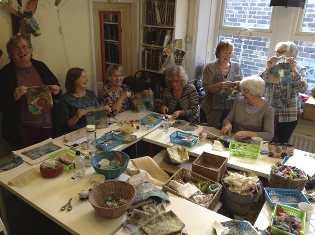 Slow stitching workshop