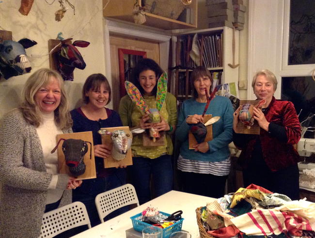 textile taxidermy workshop