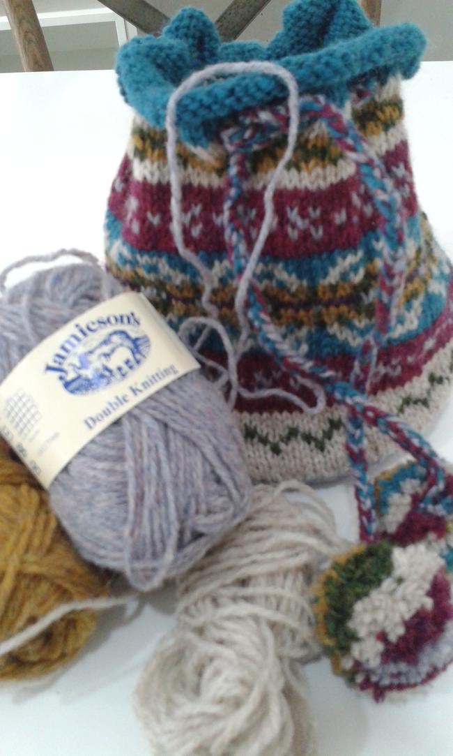 fairisle reticule