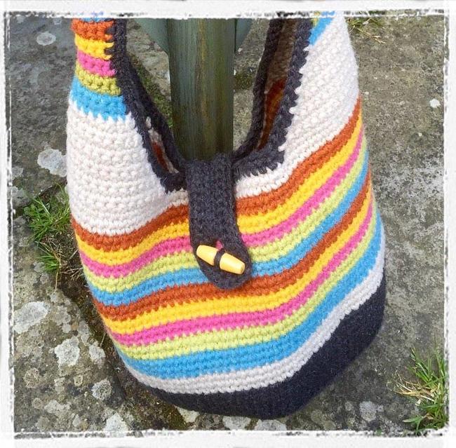 crochet slouch bag