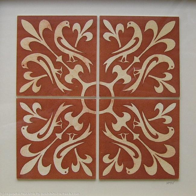 Medieval Tiles - Birds
