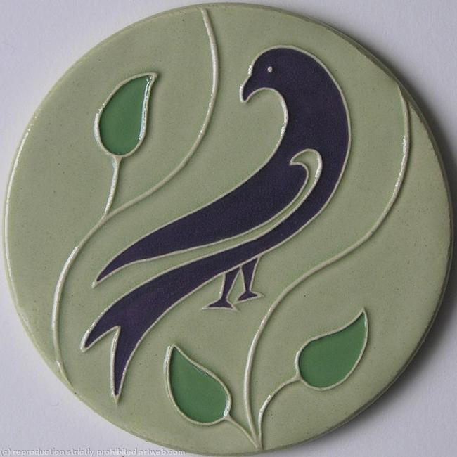 Dawn Chorus Coaster - Purple