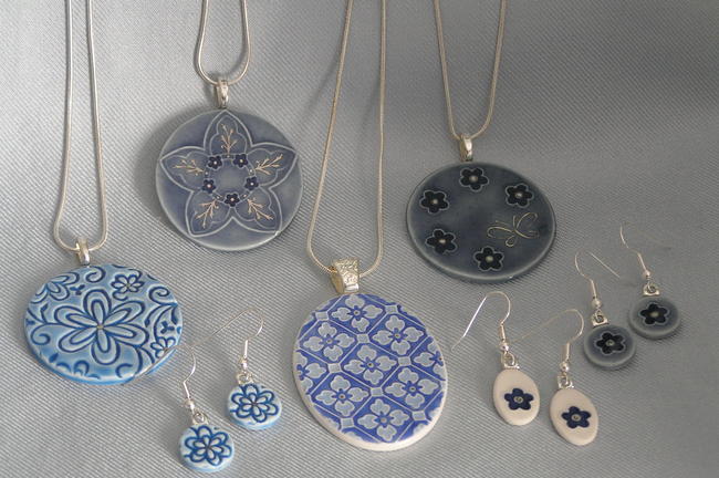 Porcelain jewellery