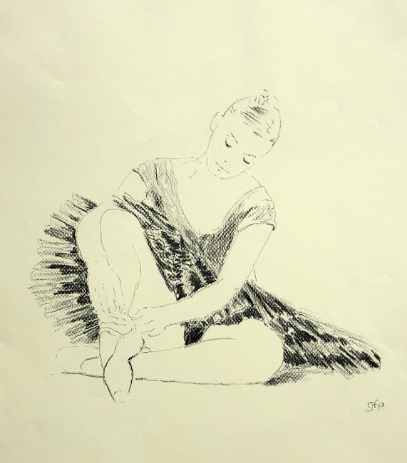 Sitting Ballerina 4