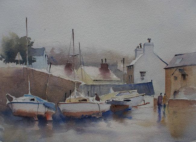 Rain Solva Car Park