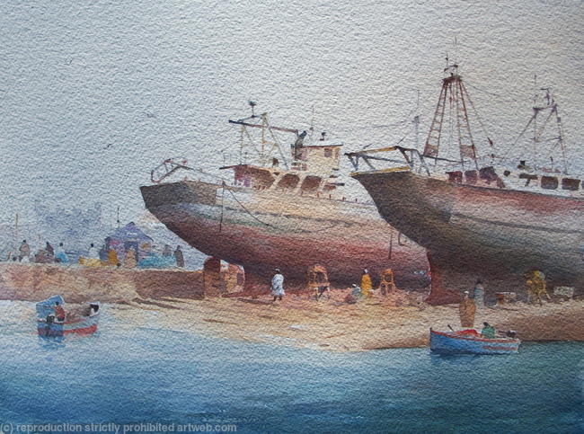 Boat Backs Easouara Marekesh