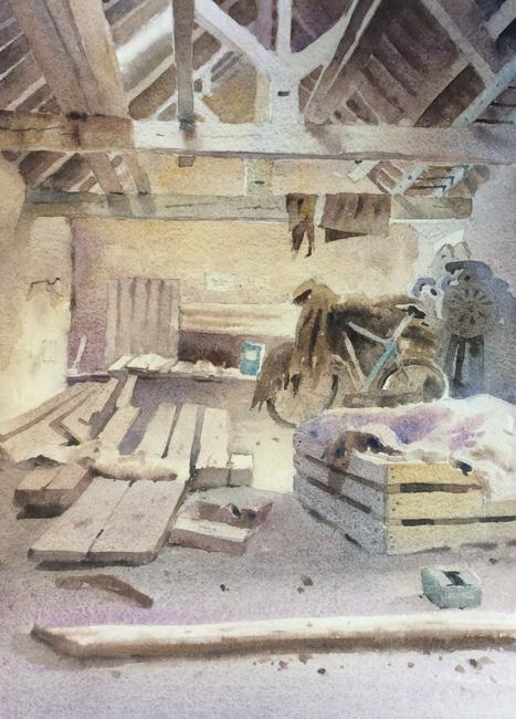 Cotwolds barn interior