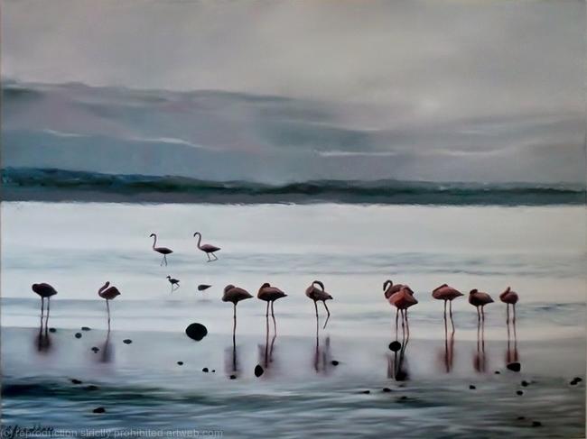 Flamingoes II