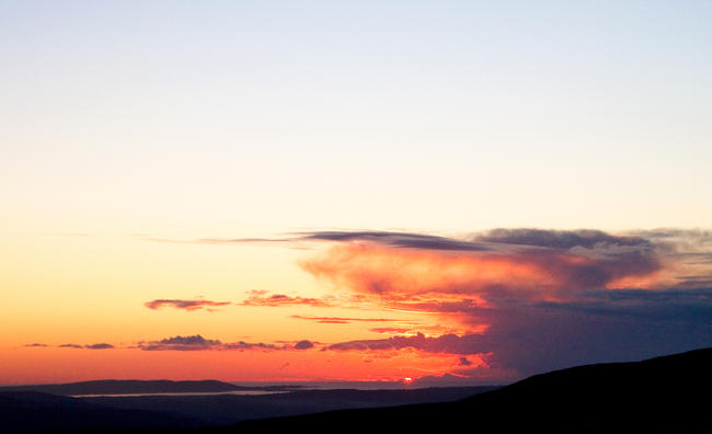 Black Mountain Sunset