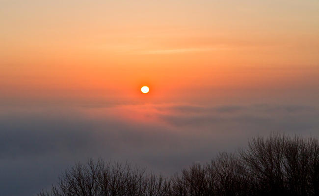 Dawn from Ditchling Beacon