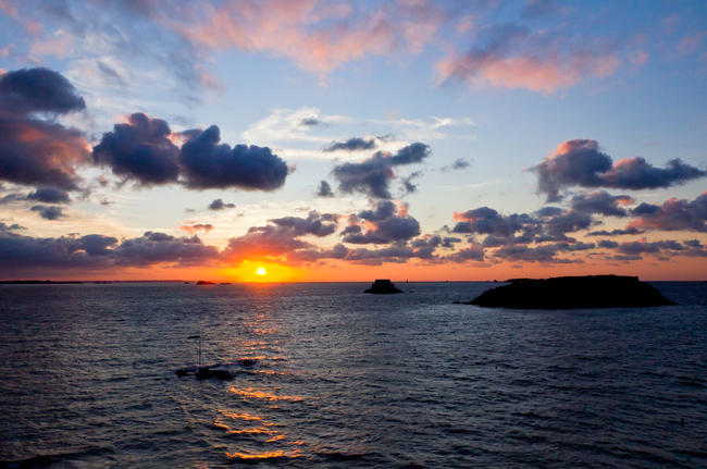 St Malo Sunset